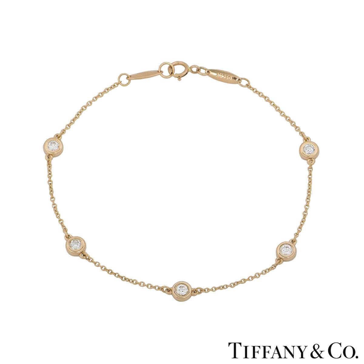 Tiffany \u0026 co. Rose Gold Elsa Peretti 